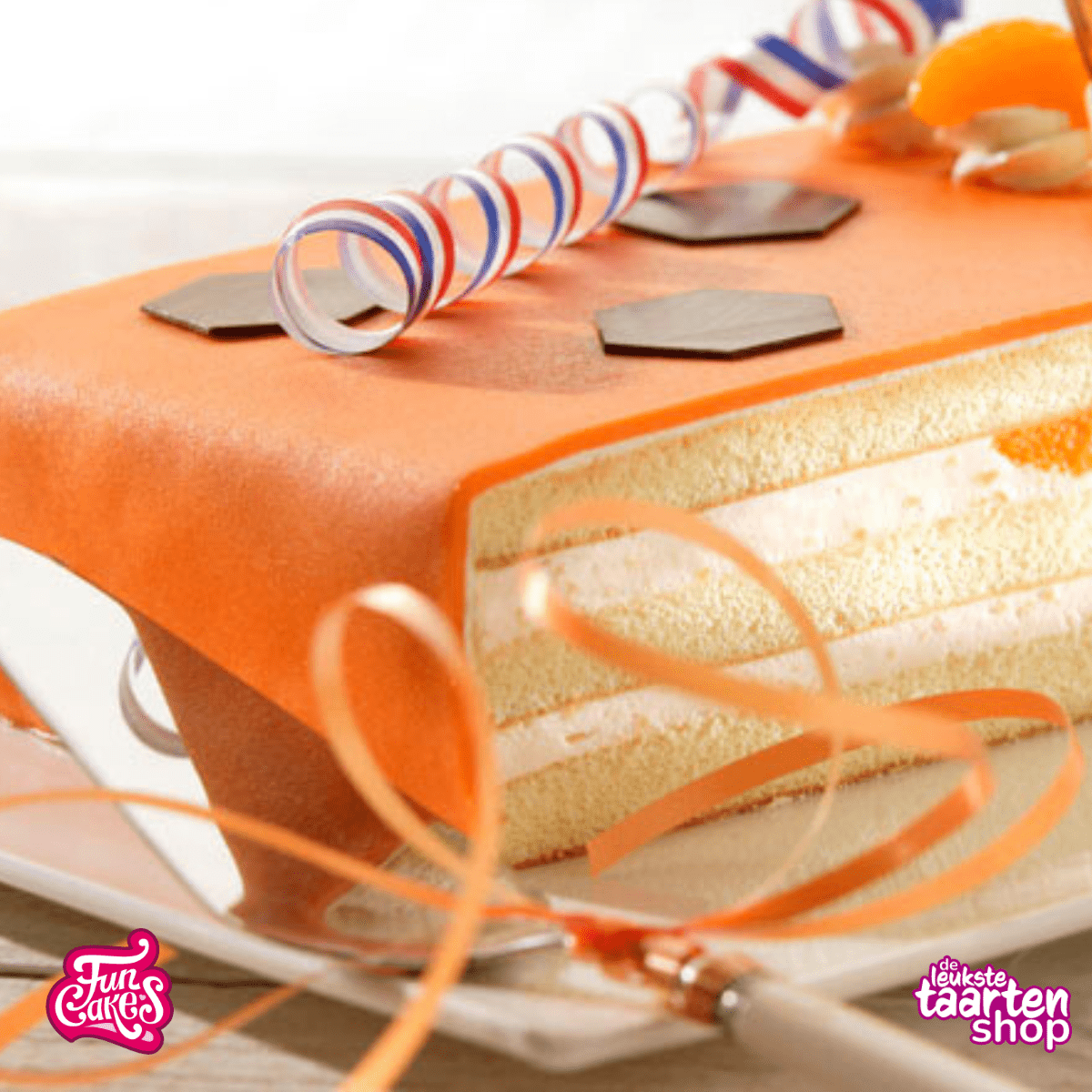 Blood Orange Bavarois Cake