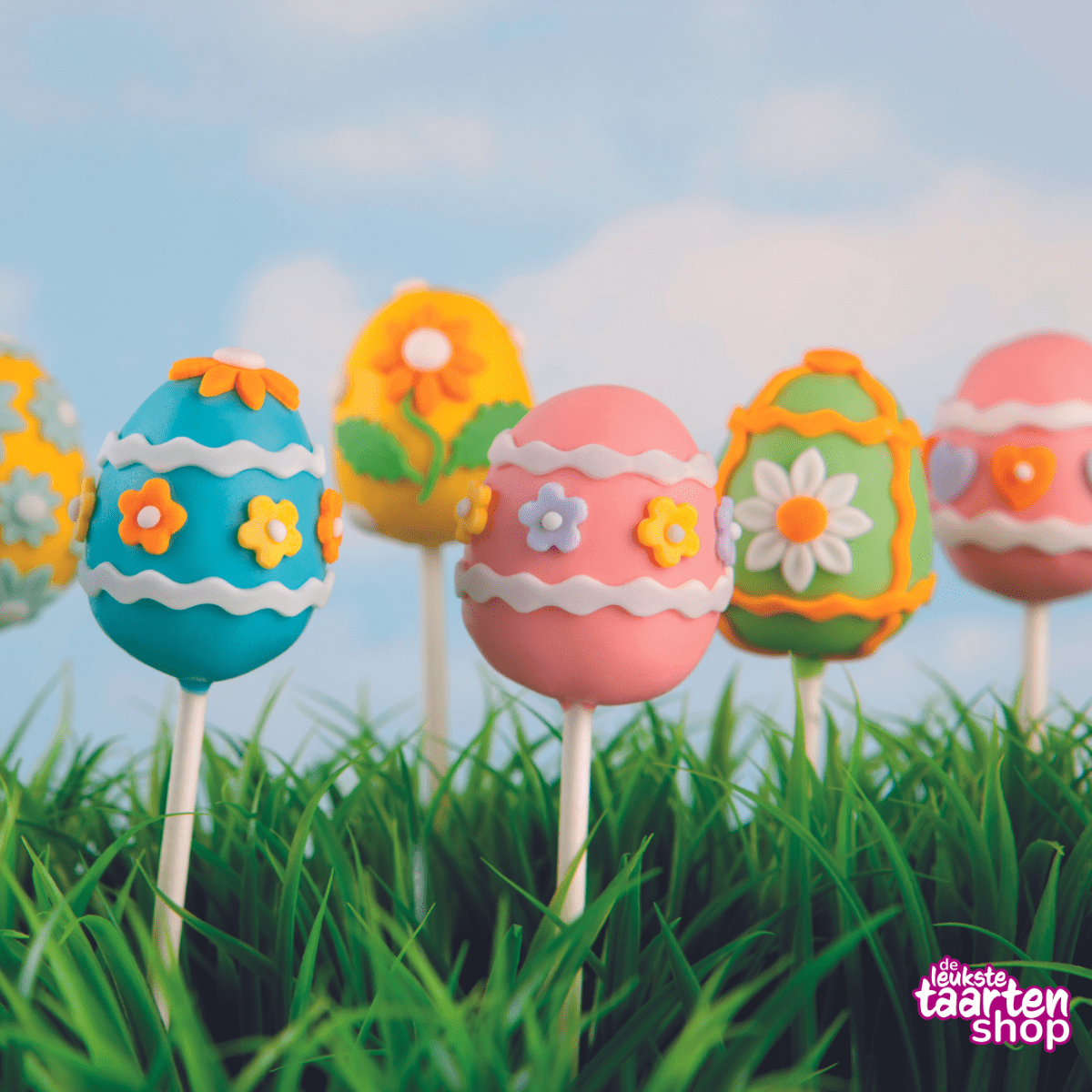 Easter Eggs on a Stick