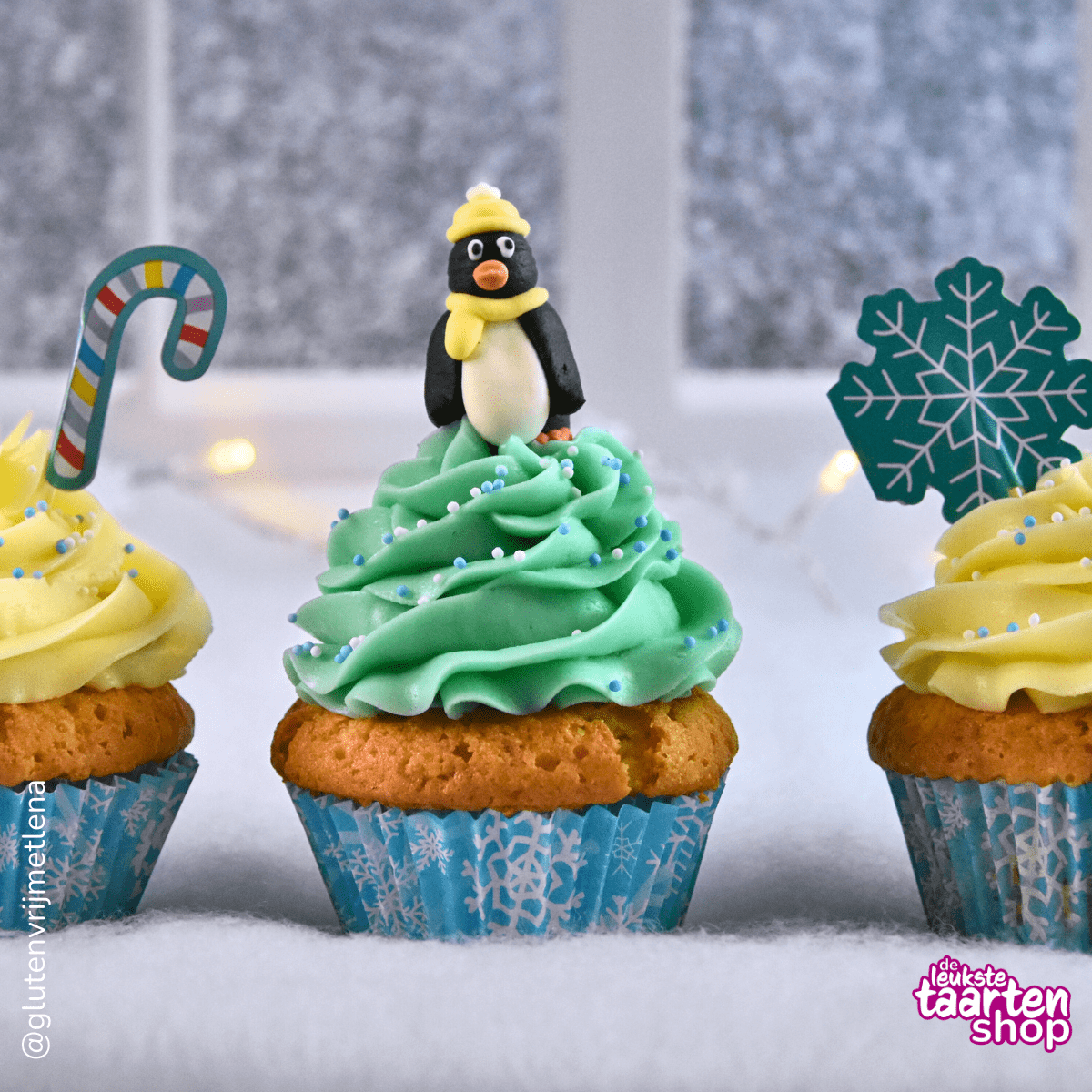 Winter Wonderland Cupcakes