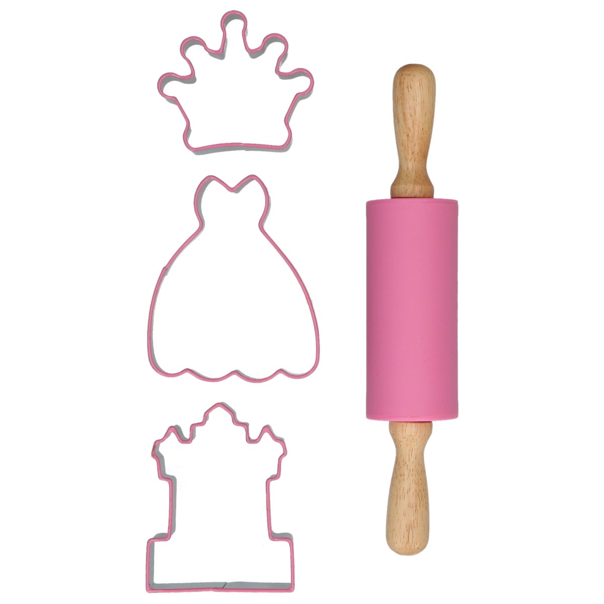 Wilton Baking Kit Cookie Cutters Princess Set/4
