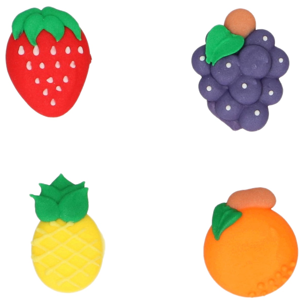 Wilton Sugar Decorations Summer Fruits set/8