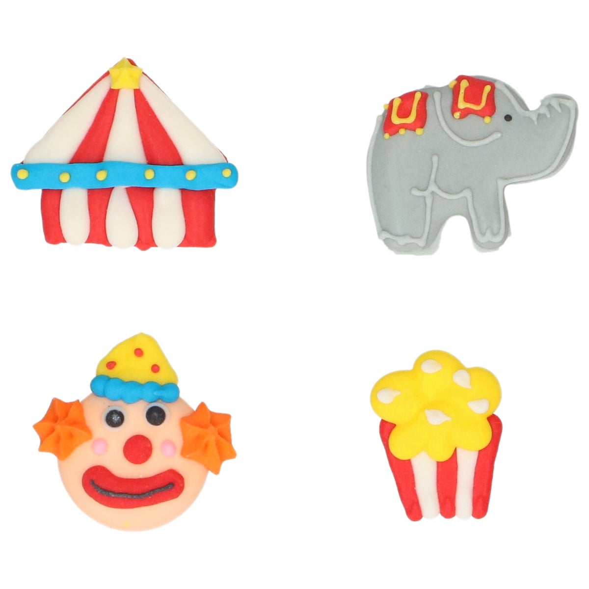 Wilton Sugar Decorations Festive Circus set/8