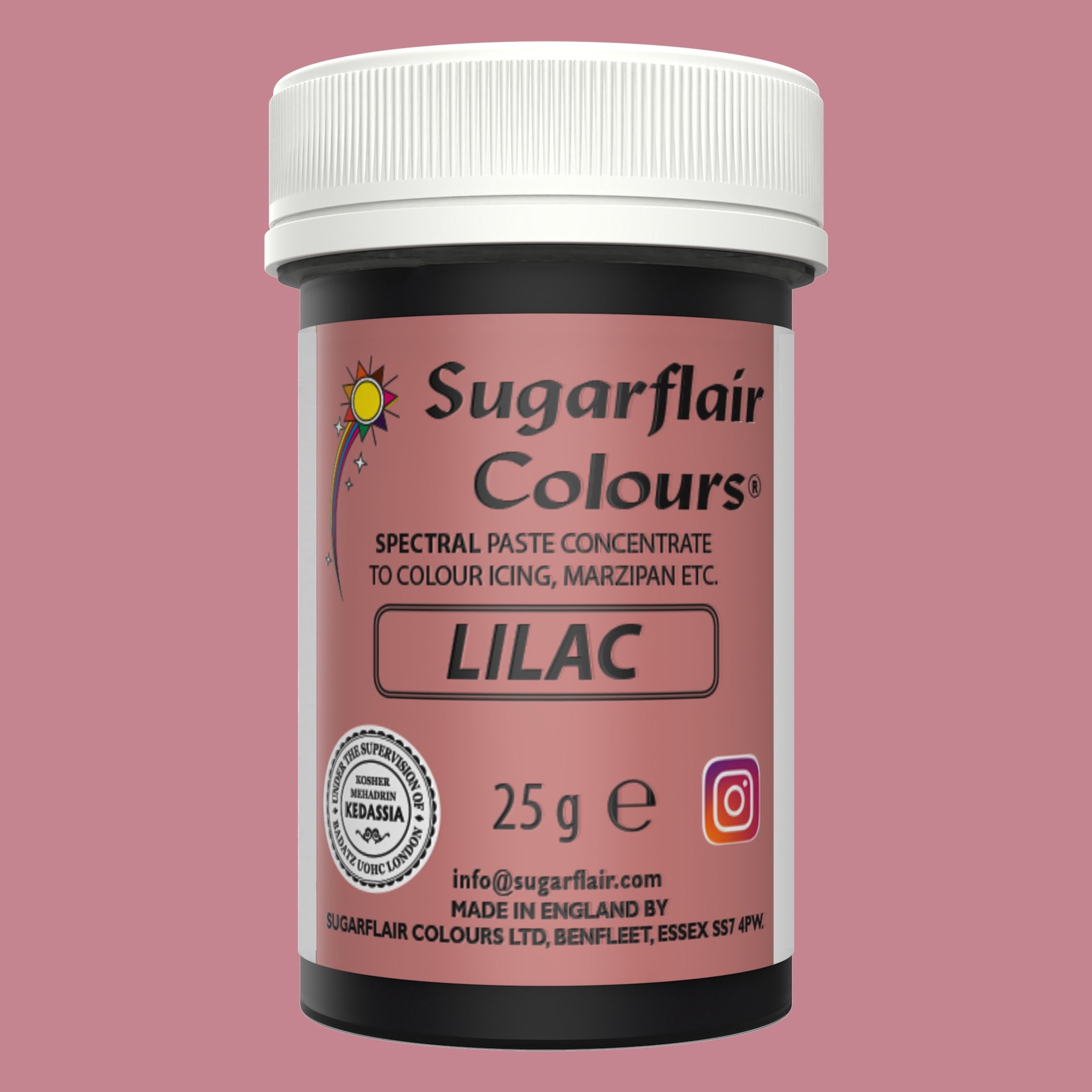 Sugarflair Paste Colour Lilac 25g