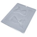 BWB Chocolate Mould 3-part Mermaid Tail