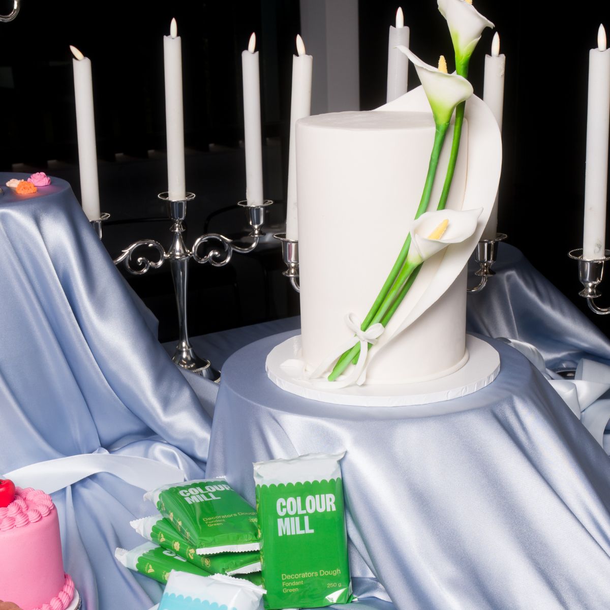 Colour Mill Sugar Paste Decorators Dough Green 250g