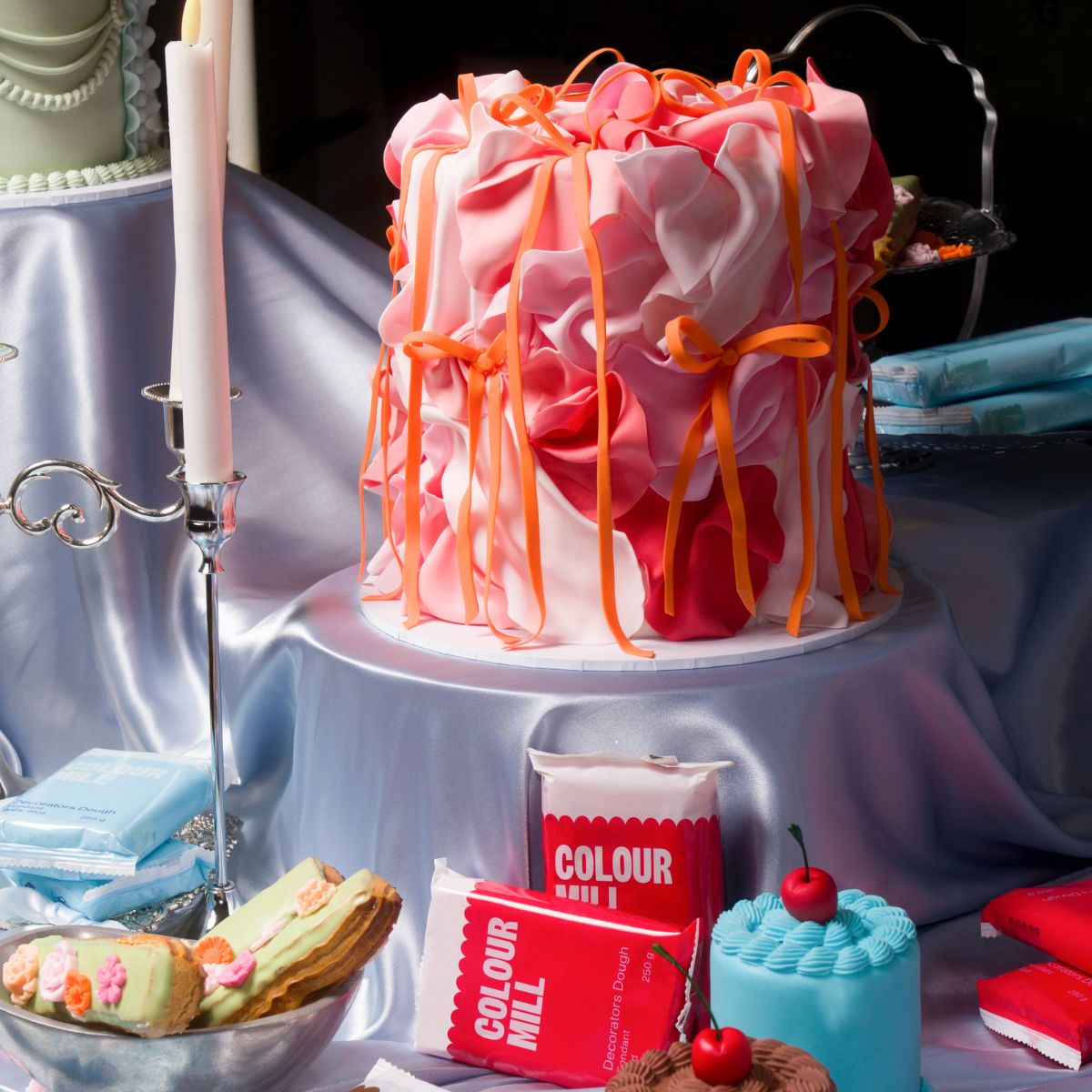 Colour Mill Sugar Paste Decorators Dough Red 250g