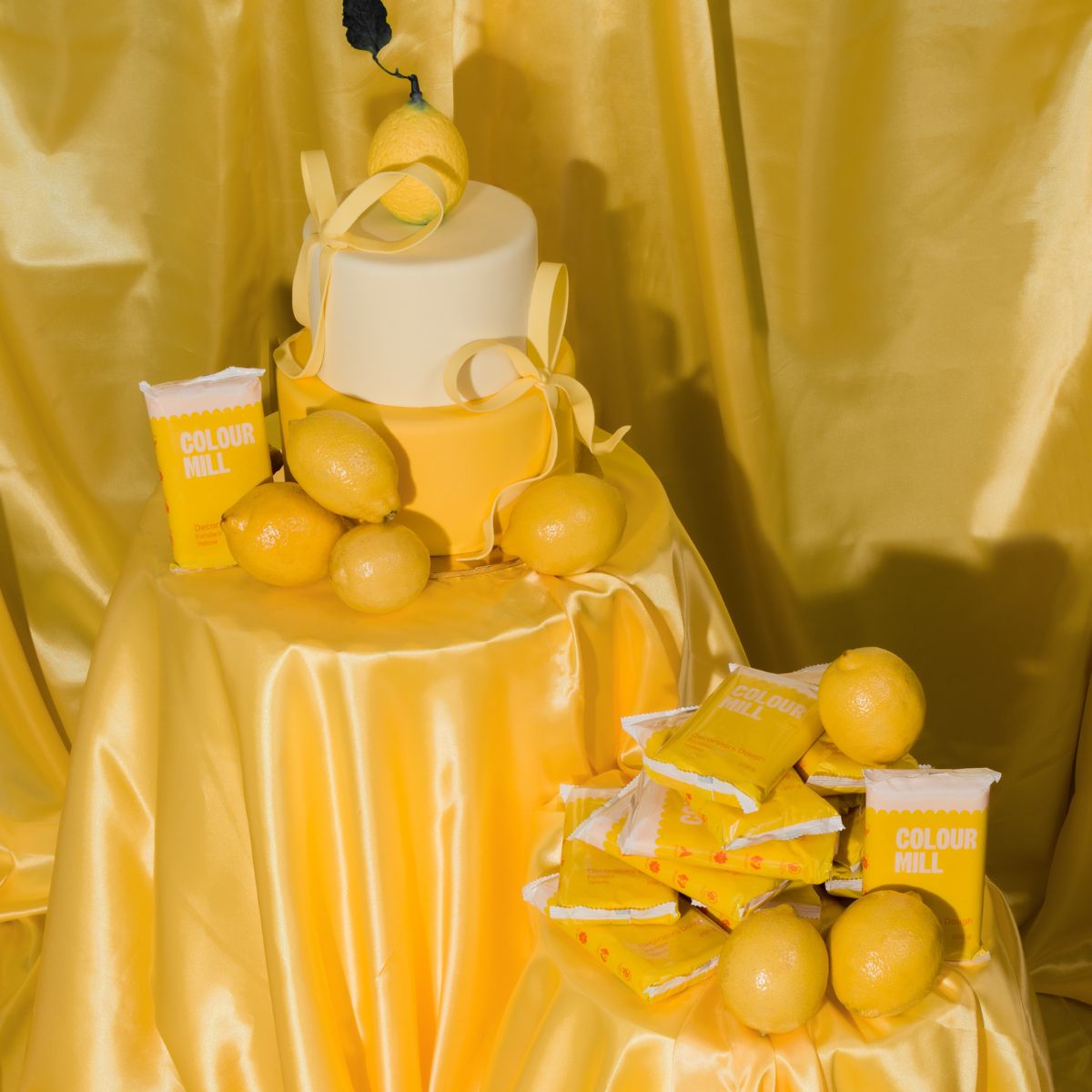 Colour Mill Sugar Paste Decorators Dough Yellow 250g