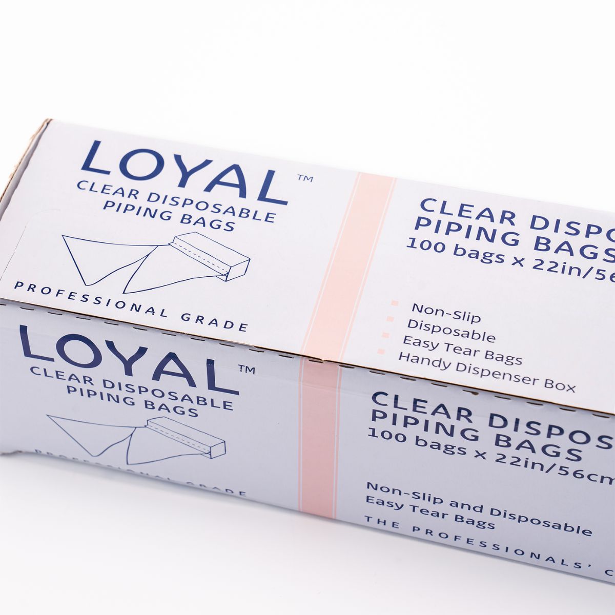 LOYAL Disposable Piping Bags Clear 55cm pk/100