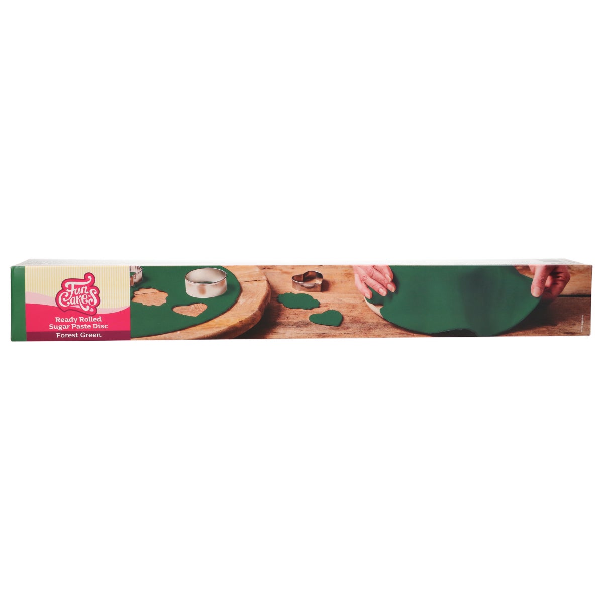 FunCakes Ready Rolled Fondant Disc Forest Green BBD Discount