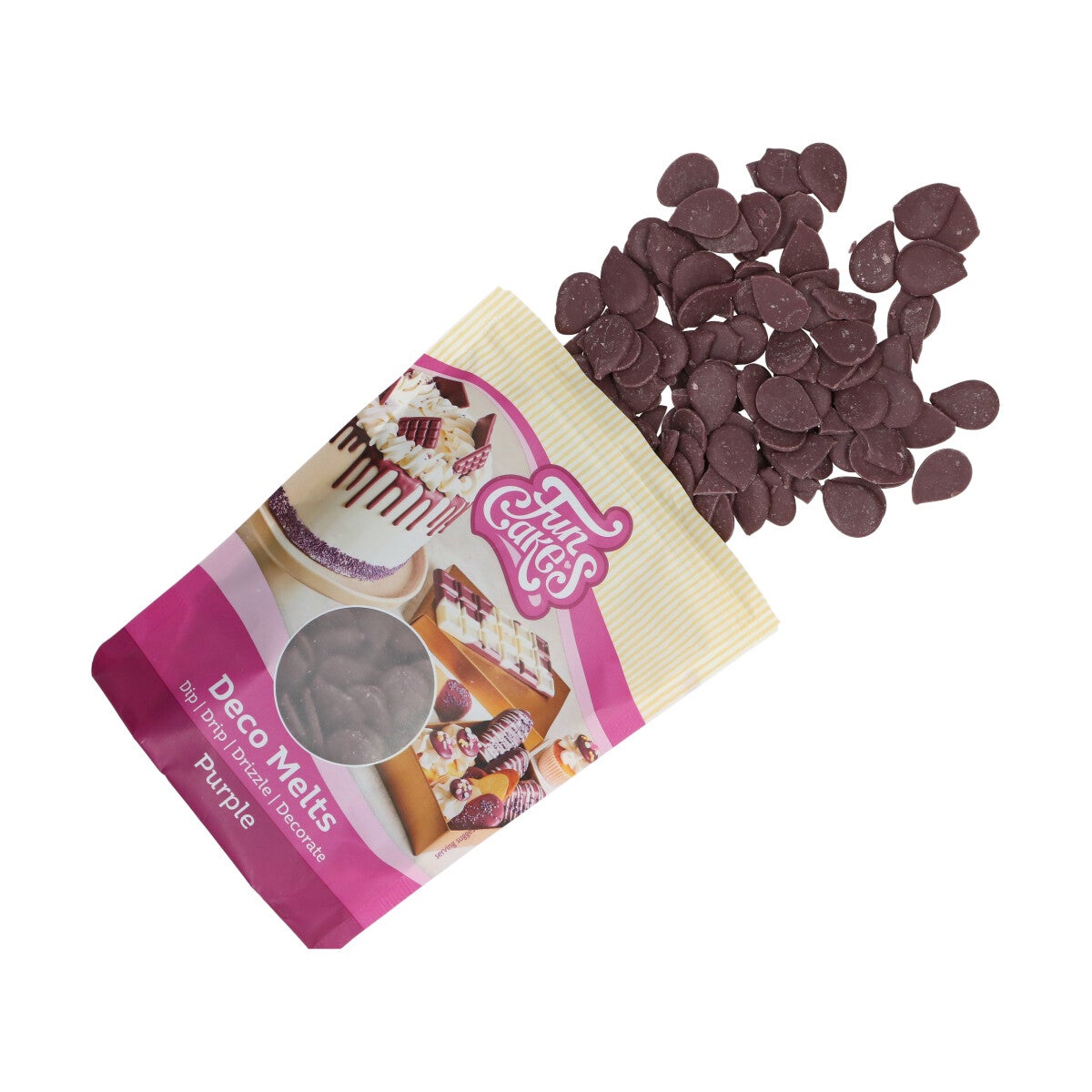 FunCakes Deco Melts Purple 250g BBD Discount