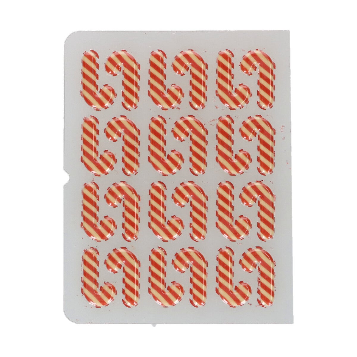 FunCakes Chocolate Decorations Candy Cane set/24