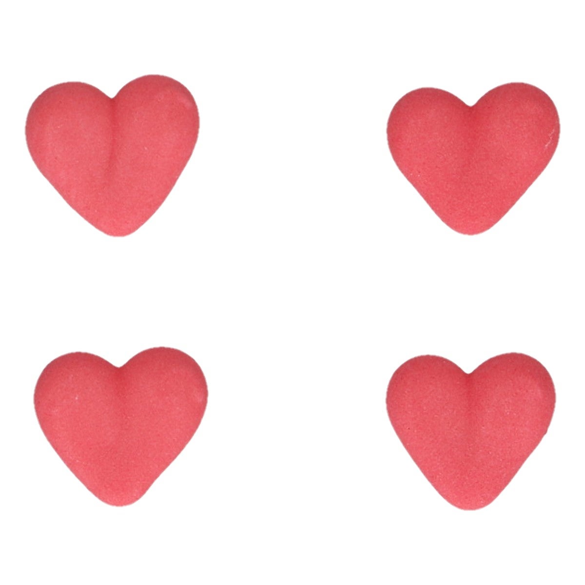 FunCakes Bulk Sugar Decorations Heart Red pk/336
