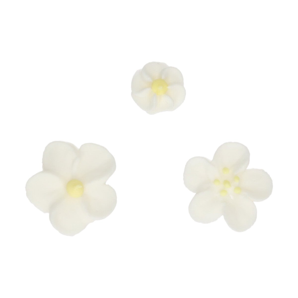 FunCakes Bulk Sugar Decorations Blossom Mix White/Yellow pk/492
