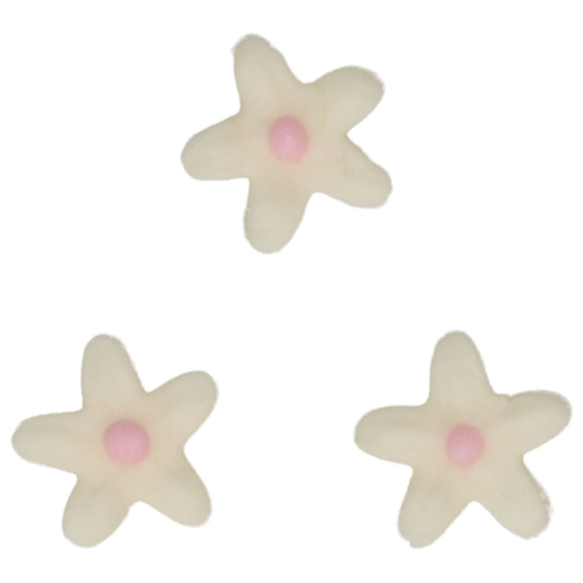 FunCakes Sugar Paste Decorations Chrysanthemum White/Light Pink set/30