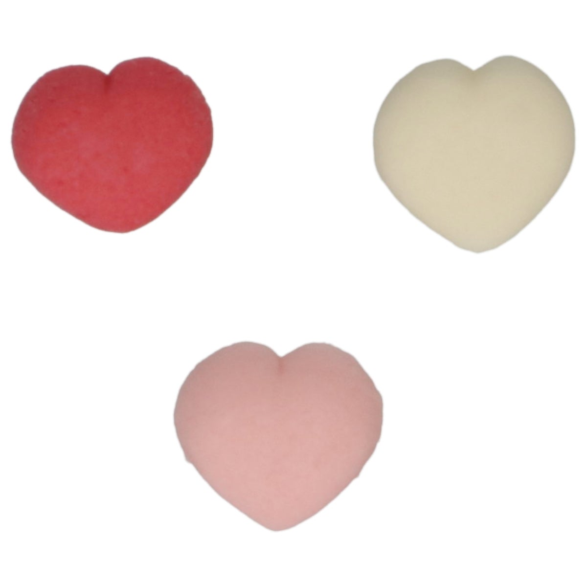 FunCakes Sugar Paste Decorations Hearts Small Assorti set/30