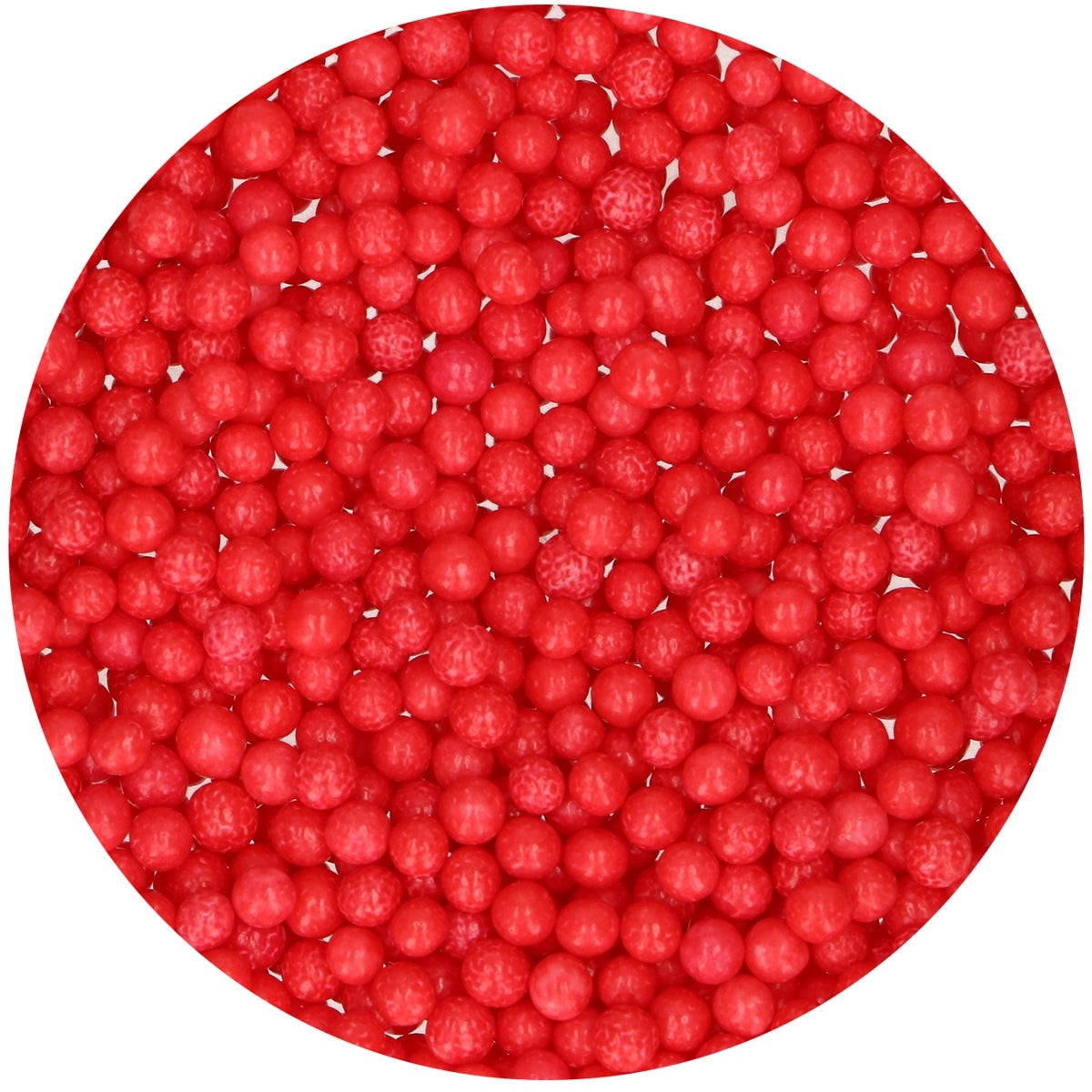 FunCakes Soft Pearls Medium Red 80g