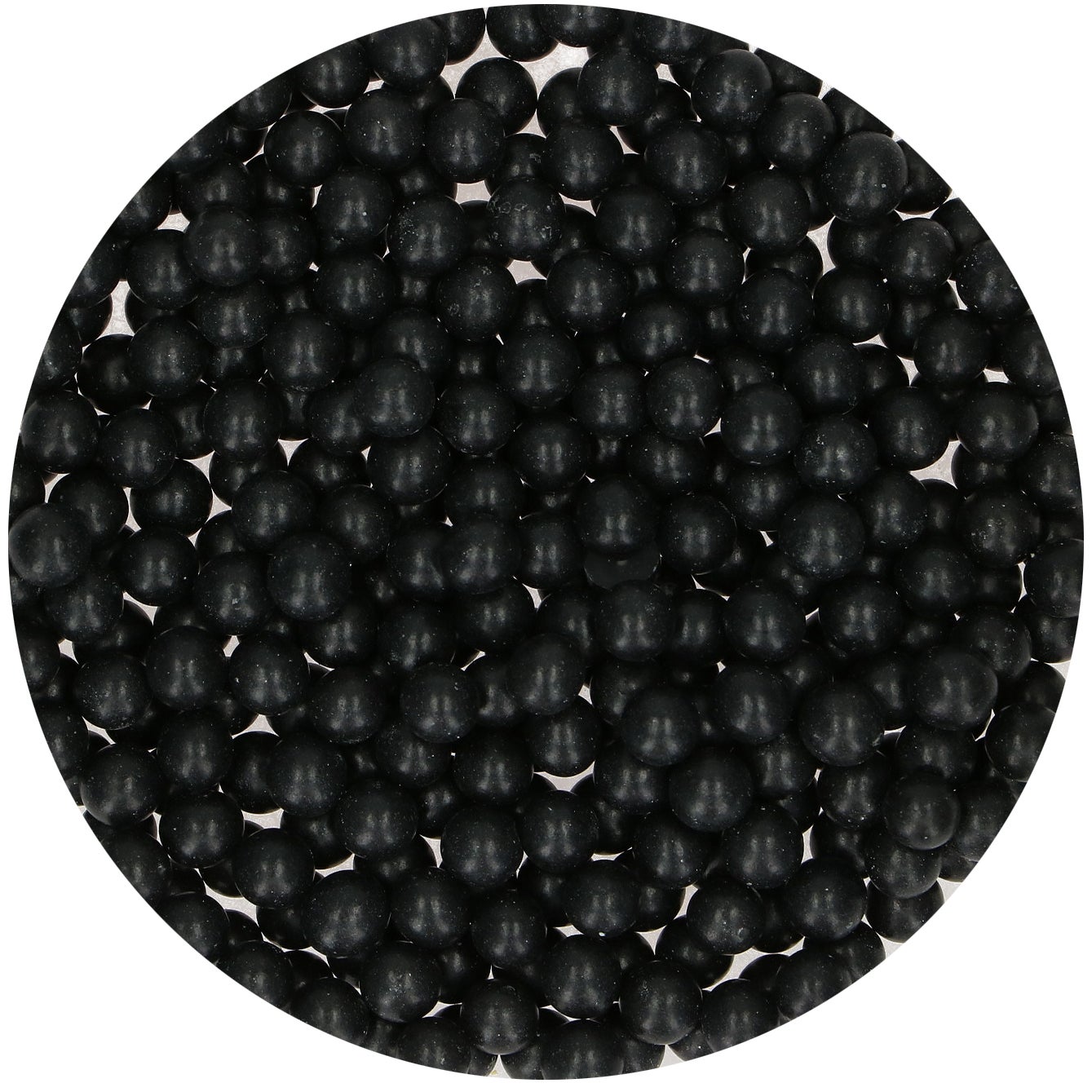 FunCakes Sugar Pearls Large Black 80g