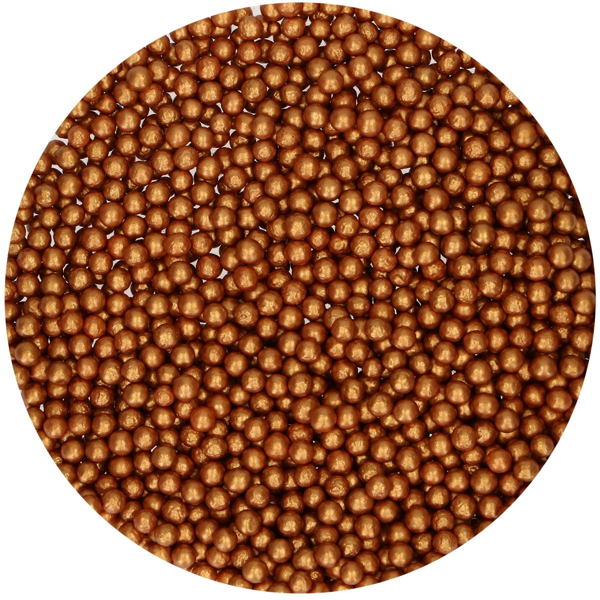 FunCakes Soft Pearls Small Bronze Gold 70g