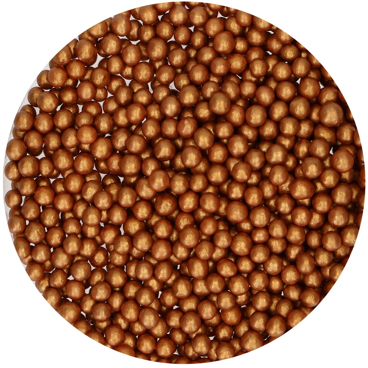 FunCakes Soft Pearls Medium Bronze Gold 60g