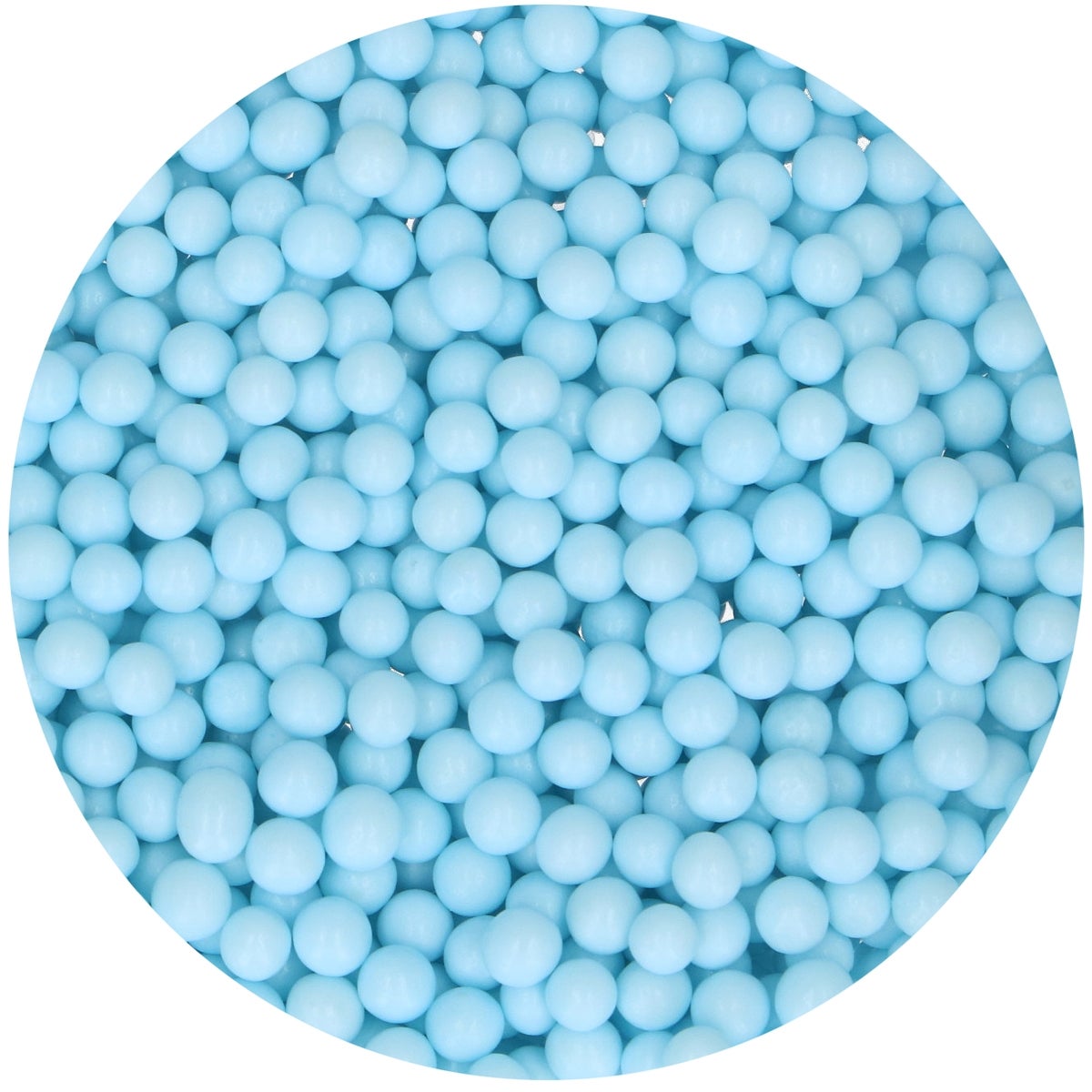 FunCakes Soft Pearls 5mm Light Blue 600g