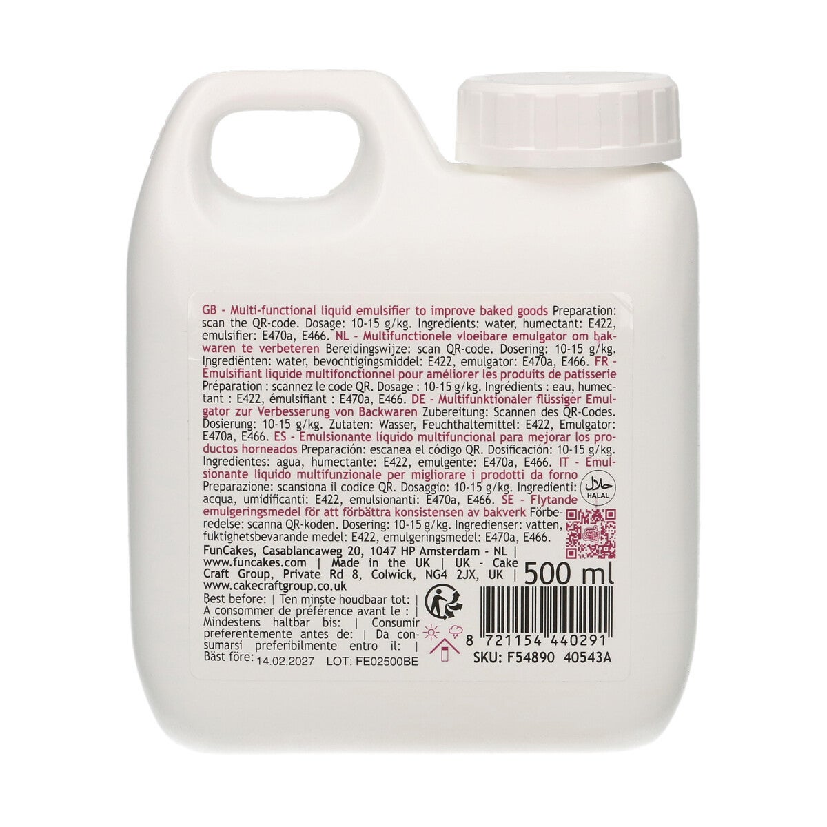 FunCakes Baking Elixir 500ml 