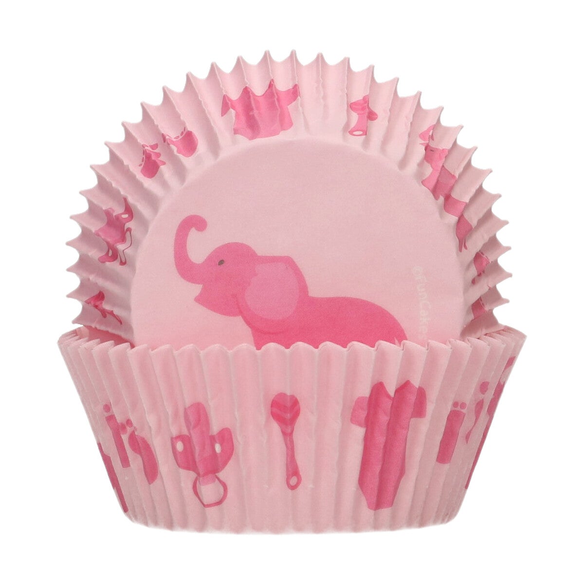 FunCakes Baking Cups Baby Pink pk/48