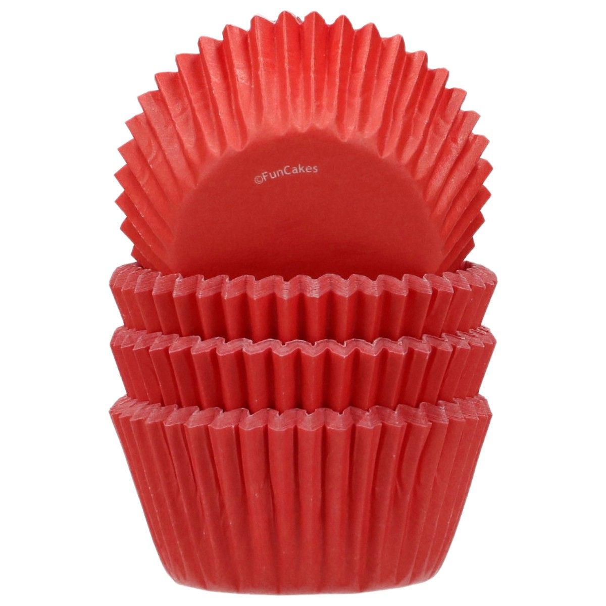 FunCakes Mini Baking Cups Red pk/10