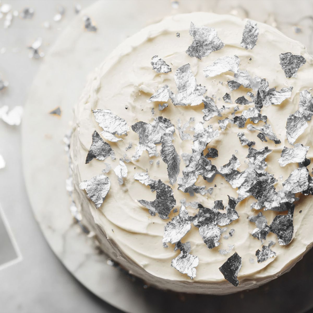 Sugarflair Silver Leaf Transfer