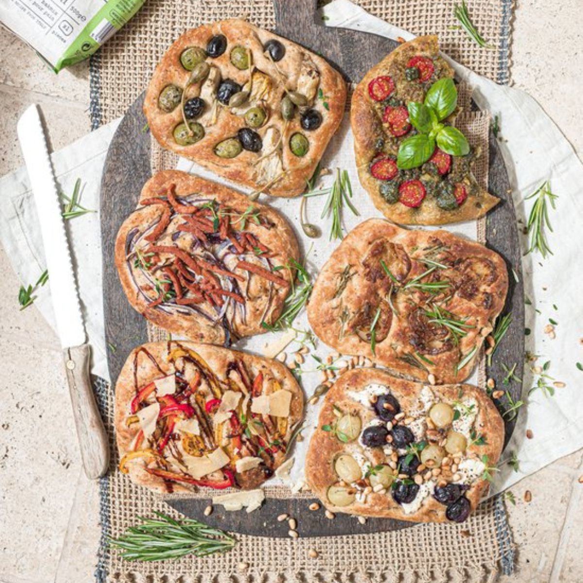 Niamh Focaccia Mix 500g