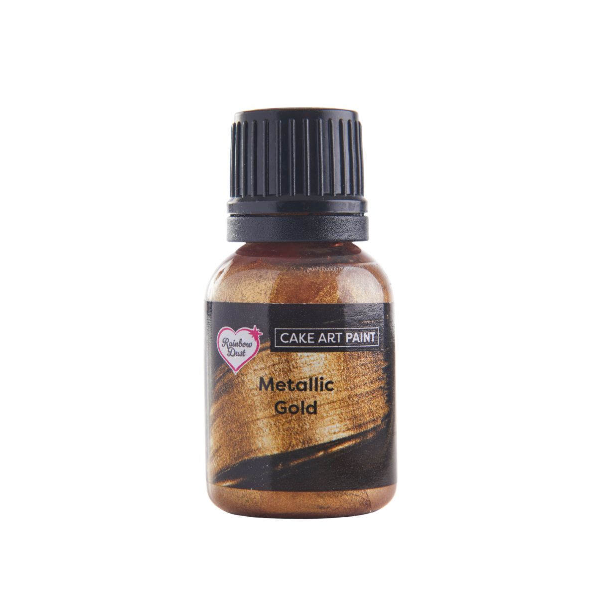 Rainbow Dust Cake Art Paint Metallic Paint Gold 25g