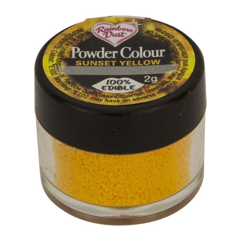 RD Powder Colour Yellow - Sunset Yellow