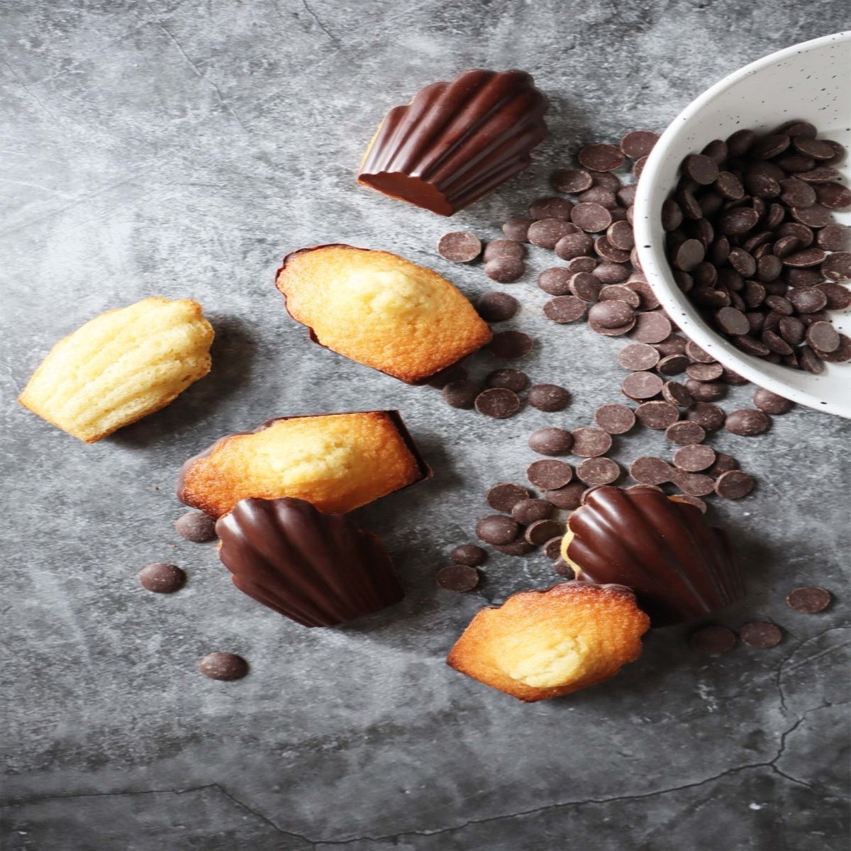 Scrapcooking Silicone Mould Madeleines - 9 Cavity 