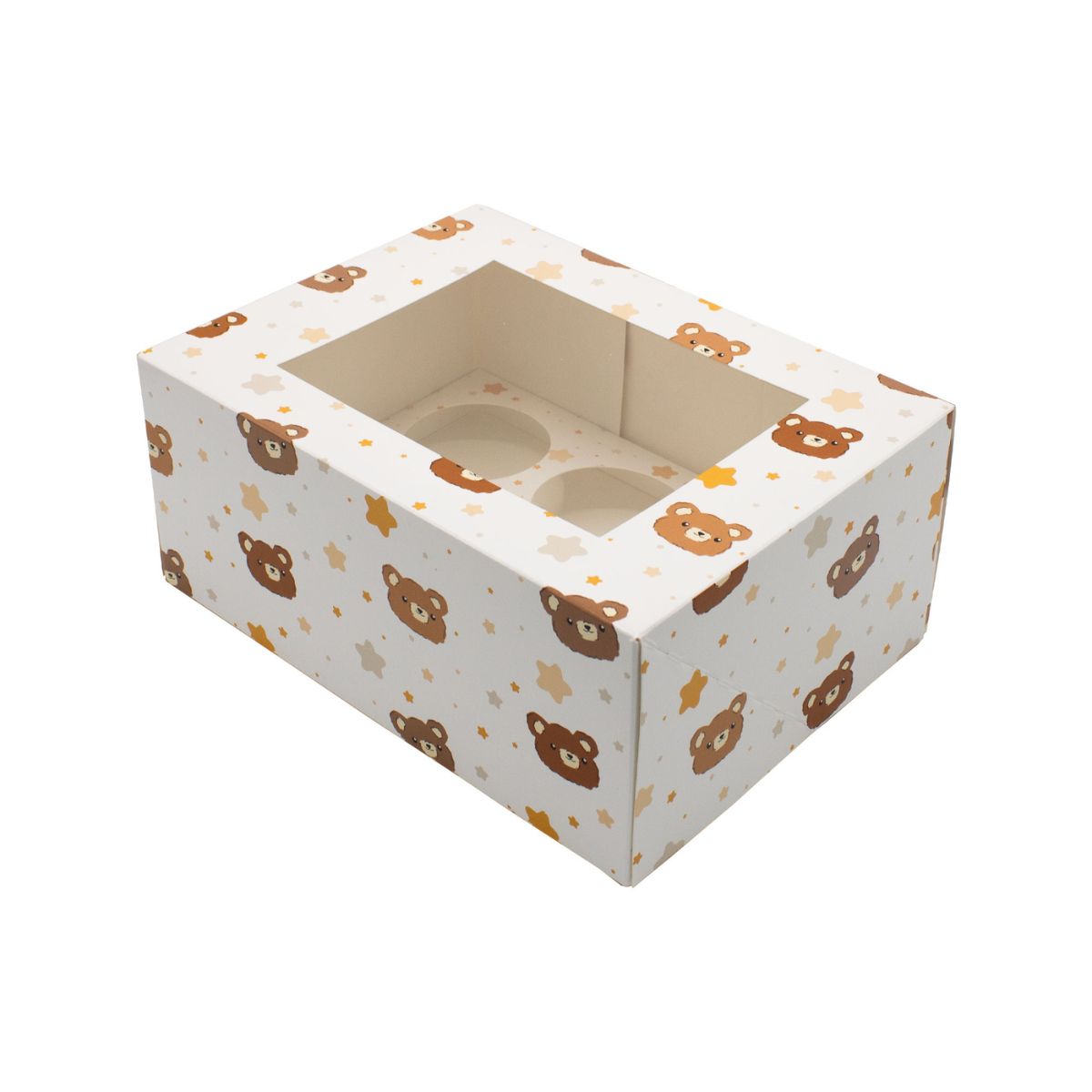 Simply Making Cupcake Box Baby Bears and Stars 6 pk/2