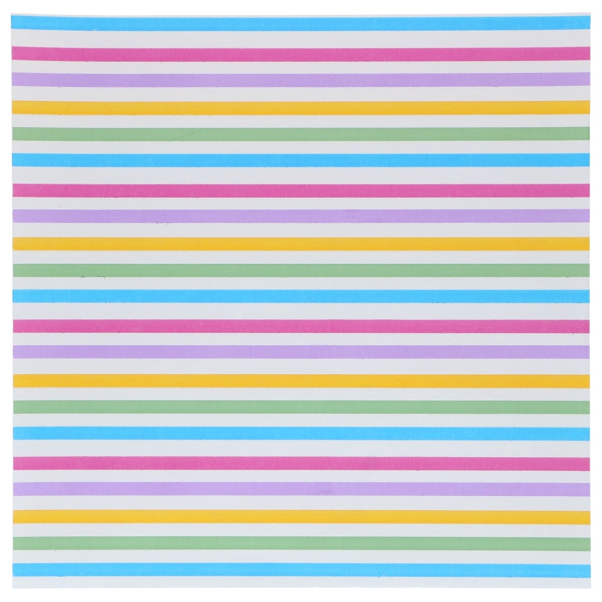 Simply Making Bento Box Liner Rainbow Stripes 25x25 cm pk/50