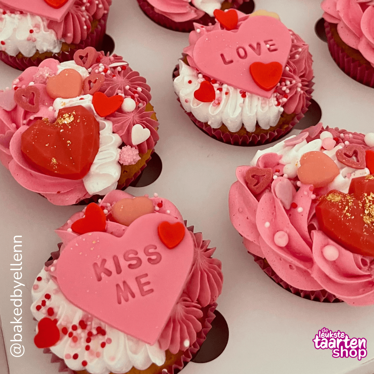 Be Mine Valentine's Day Cupcakes