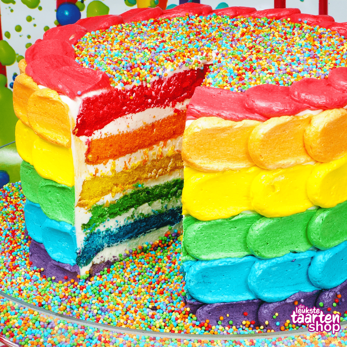 Regenboogtaart