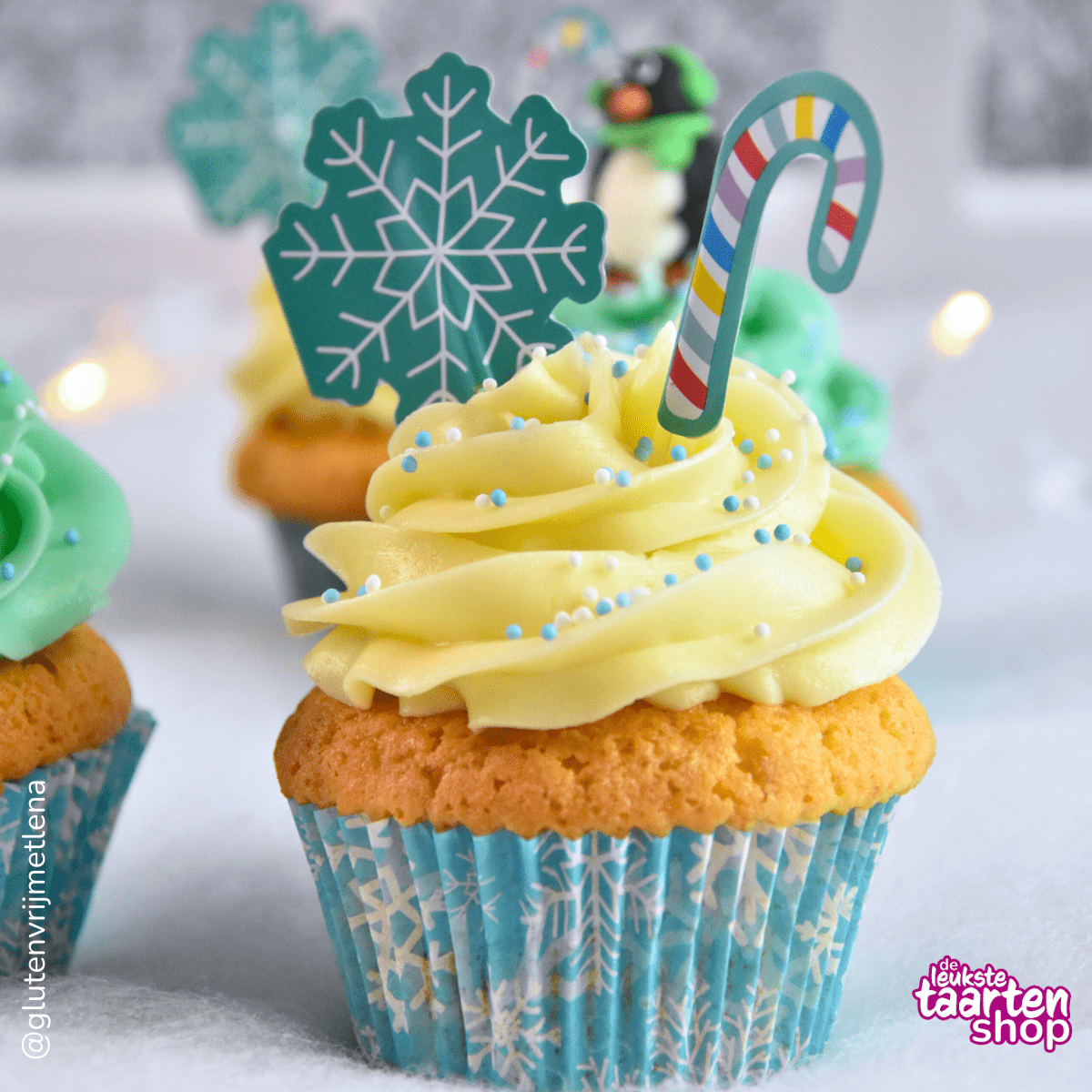 Winter Wonderland Cupcakes