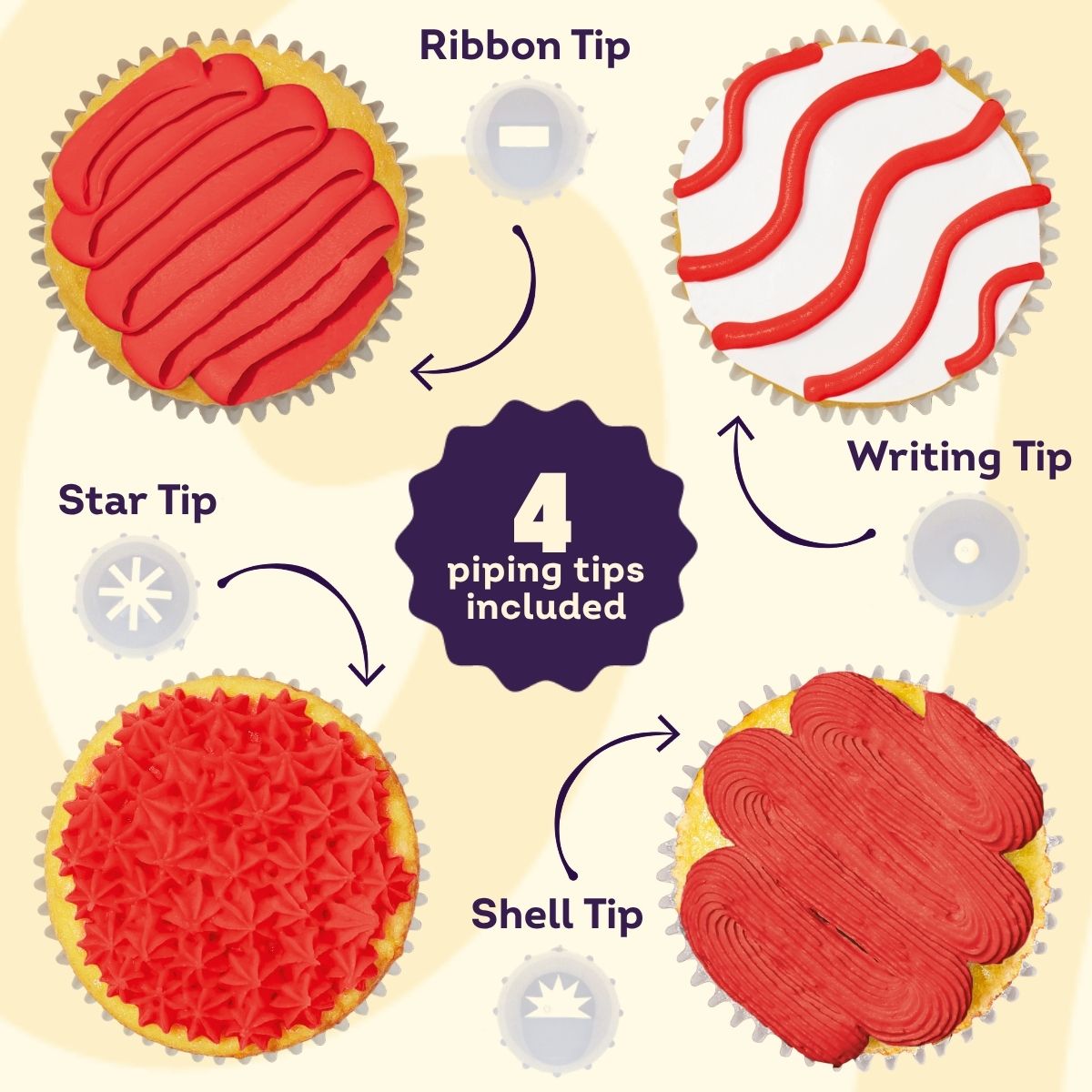 Wilton Decorator Icing Red 212g