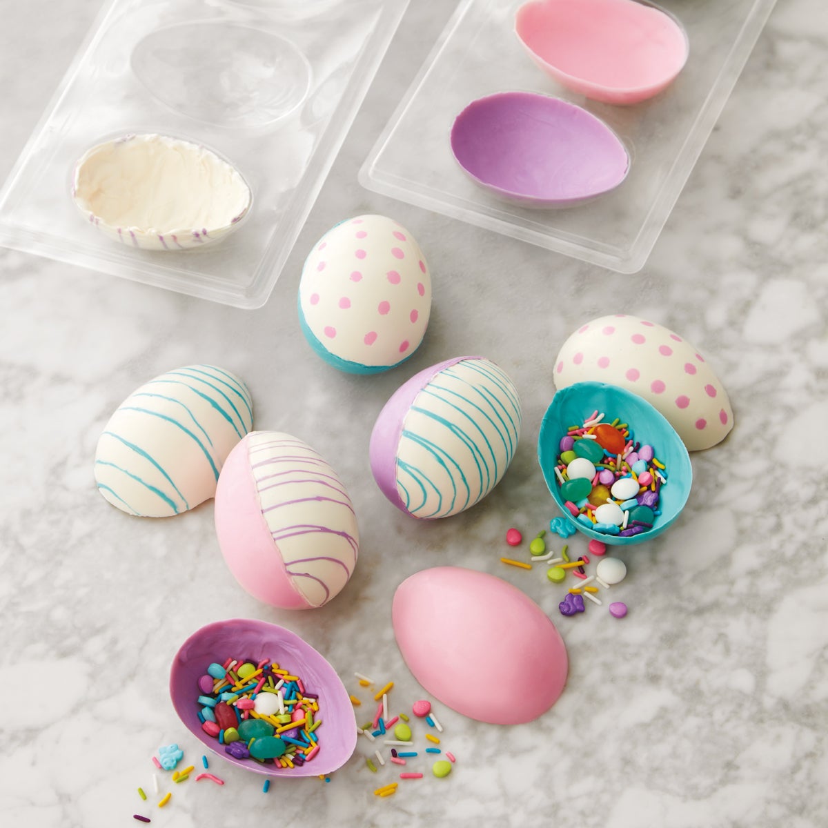 Wilton 3D Cavity Egg Candy Mold