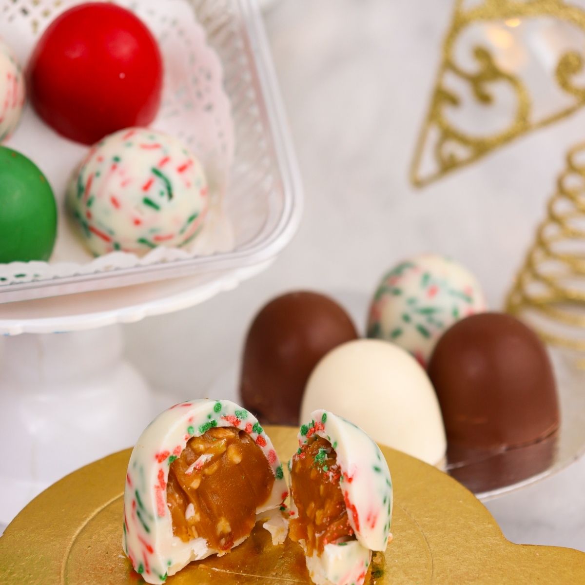 BWB Chocolate Mould 3-part - Rounded Bonbon