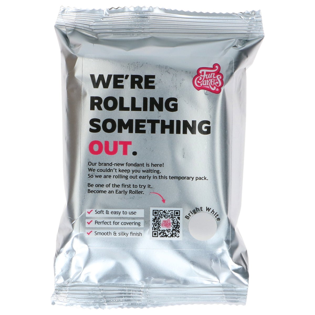 FunCakes Fondant Bright White 250g