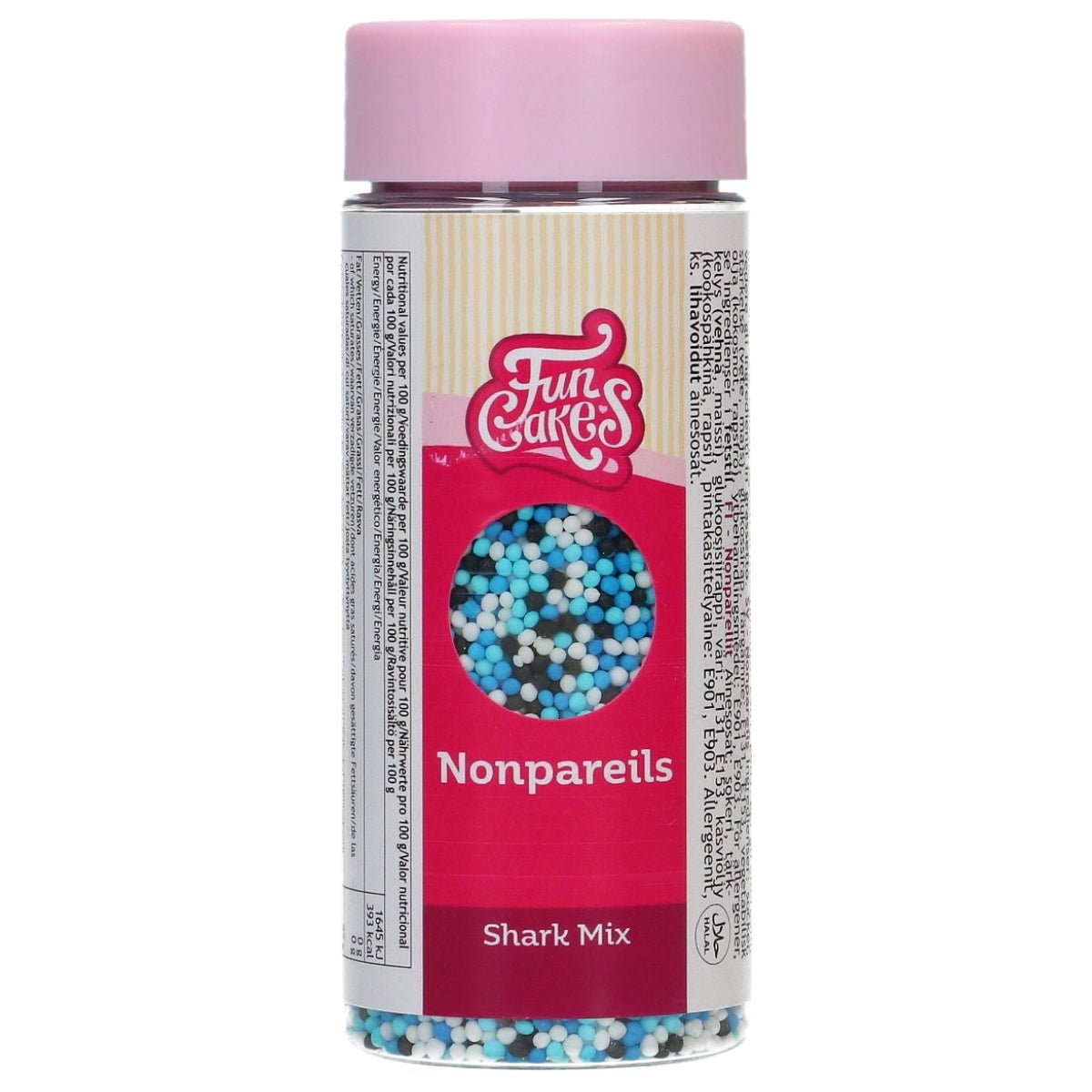 FunCakes Nonpareils Shark Mix 80 g