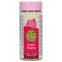 FunCakes Sugar Pearls Medium Metallic Gold 80g