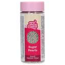 FunCakes Sugar Pearls Small Metallic Silver 80g