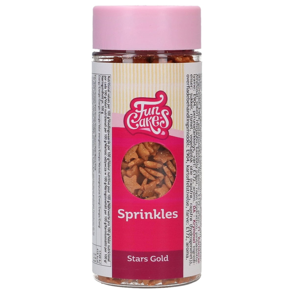 FunCakes Stars Gold 60g