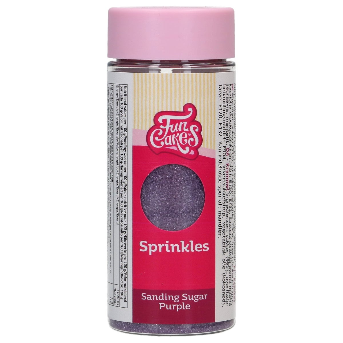 FunCakes Sanding Sugar Purple 80g