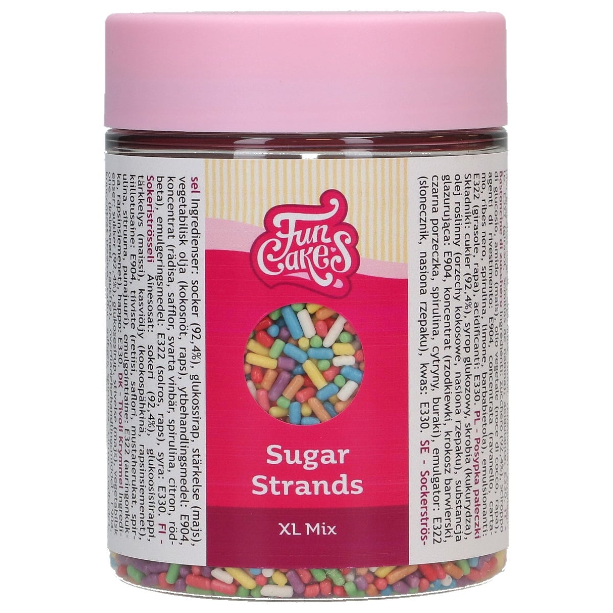 FunCakes Sugar Strands XL Mix 225g