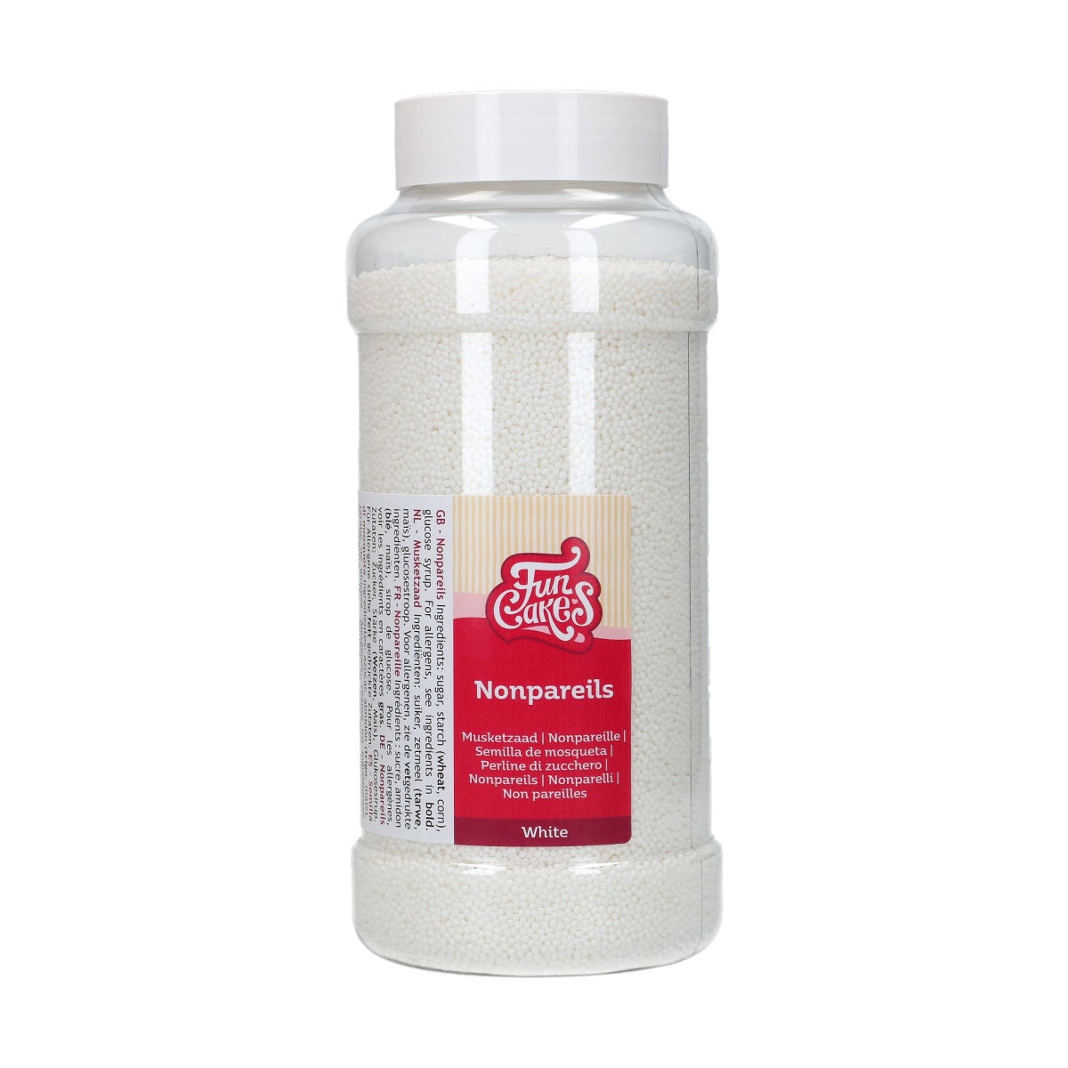 FunCakes Nonpareils White 800g