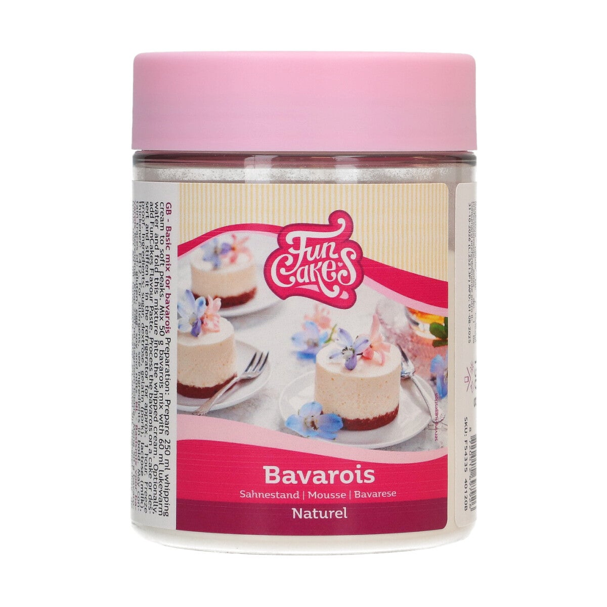 FunCakes Mix for Bavarois Natural 150g