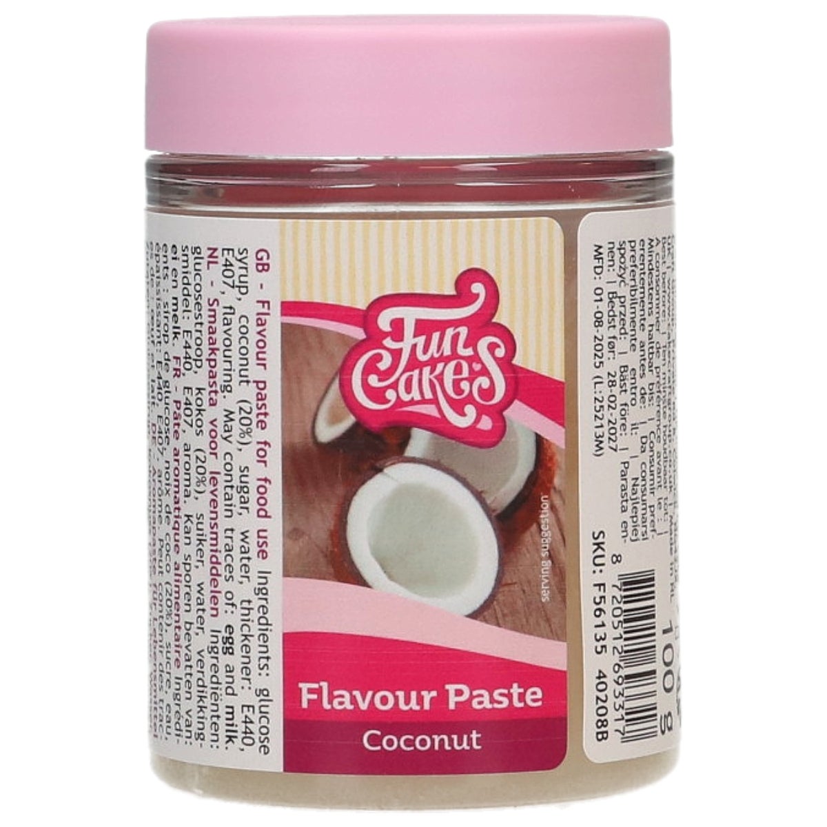 FunCakes Flavour Paste Coconut 100 g